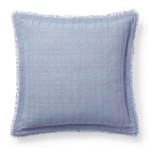 Lauren Ralph Lauren Callen Open Weave Decorative Pillow Blue
